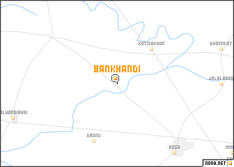 map of Bankhandi