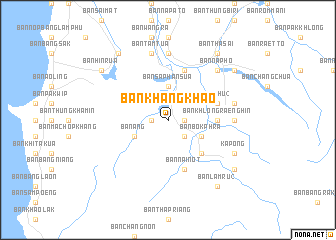 map of Ban Khang Khao