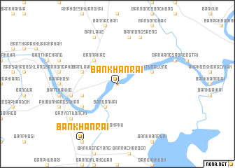 map of Ban Khan Rai