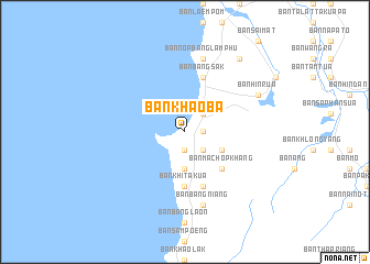 map of Ban Khao Ba