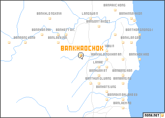 map of Ban Khao Chok