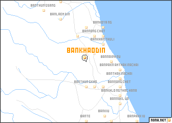 map of Ban Khao Din