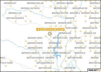 map of Ban Khao Khang