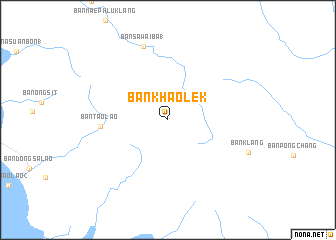 map of Ban Khao Lek