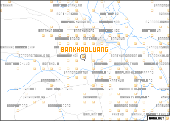 map of Ban Khao Luang