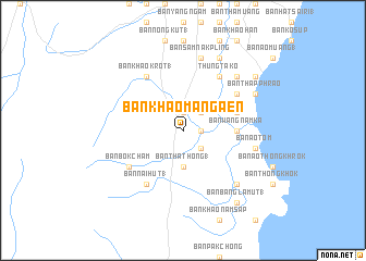 map of Ban Khao Ma Ngaen