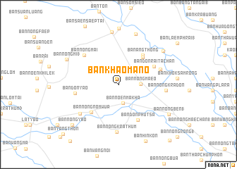 map of Ban Khao Mano