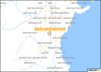 map of Ban Khao Nam Sap