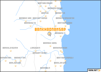 map of Ban Khao Nam Sap