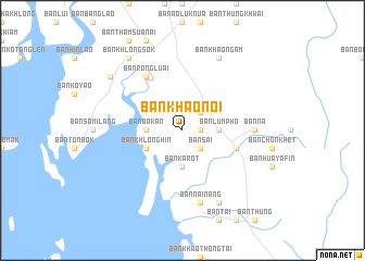 map of Ban Khao Noi