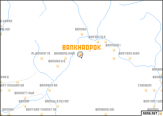 map of Ban Khao Pok