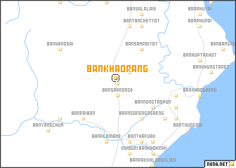 map of Ban Khao Rang