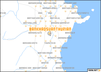 map of Ban Khao Suan Thurian