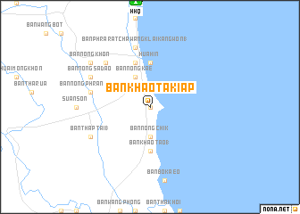 map of Ban Khao Takiap