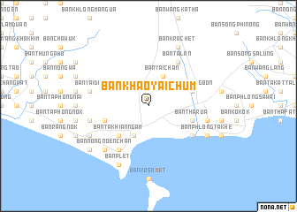 map of Ban Khao Yai Chum