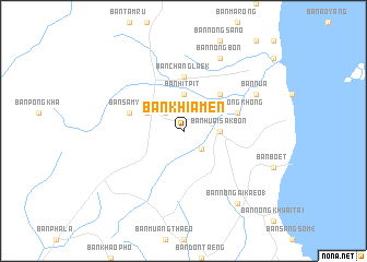 map of Ban Khiam En