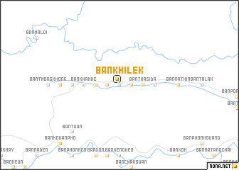 map of Ban Khilék