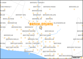 map of Ban Khlong Ang