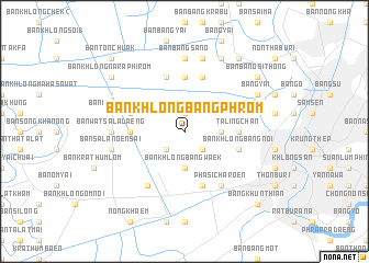 map of Ban Khlong Bang Phrom