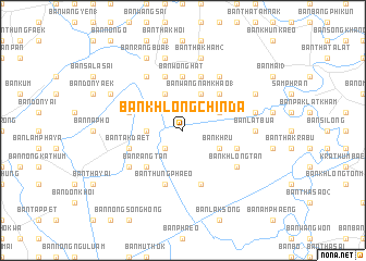 map of Ban Khlong Chinda