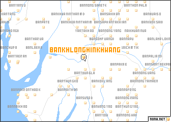 map of Ban Khlong Hin Khwang