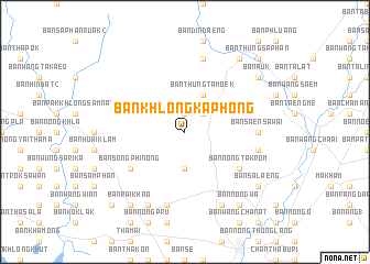map of Ban Khlong Kaphong
