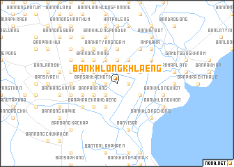 map of Ban Khlong Khlaeng