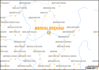 map of Ban Khlong Khui