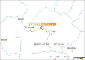 map of Ban Khlong Ko Rai