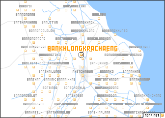 map of Ban Khlong Krachaeng