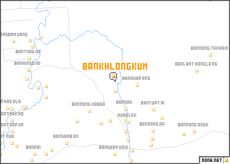 map of Ban Khlong Kum