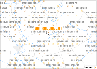 map of Ban Khlong Lat
