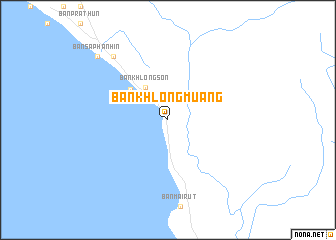 map of Ban Khlong Muang