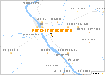 map of Ban Khlong Nam Chon