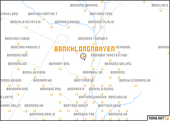 map of Ban Khlong Nam Yen