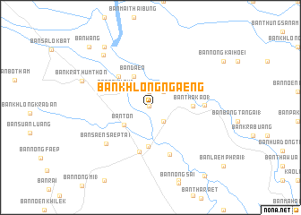 map of Ban Khlong Ngaeng