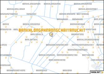 map of Ban Khlong Phra Ong Chaiyanuchit