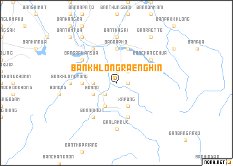 map of Ban Khlong Raeng Hin