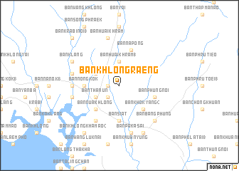 map of Ban Khlong Raeng