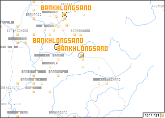 map of Ban Khlong Sano