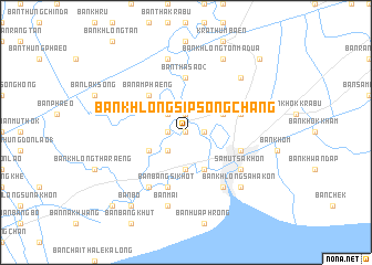 map of Ban Khlong Sip Song Chang