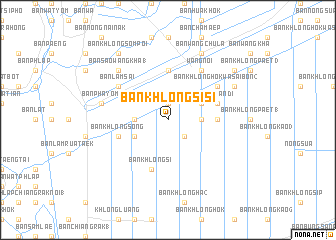 map of Ban Khlongsi Si