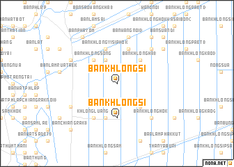 map of Ban Khlong Si