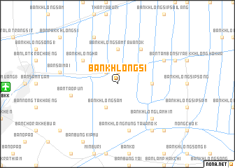 map of Ban Khlong Si