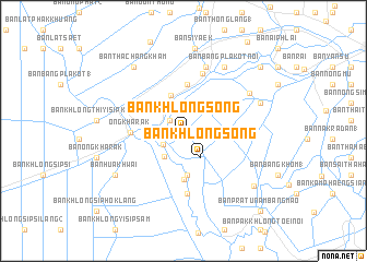 map of Ban Khlong Song