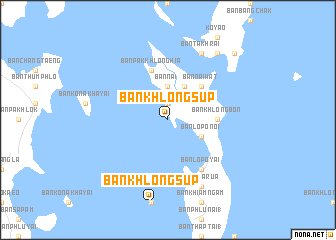 map of Ban Khlong Sup