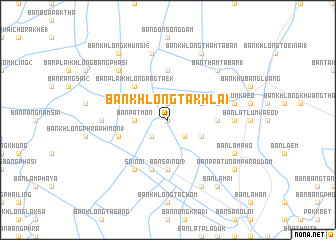 map of Ban Khlong Ta Khlai