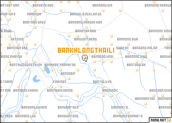 map of Ban Khlong Thai Li