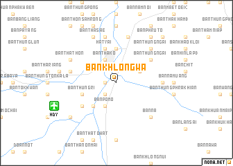 map of Ban Khlong Wa