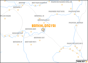 map of Ban Khlong Yai